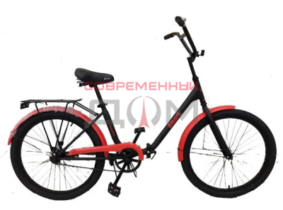 Велосипед складной Aist Smart 24 1.1 черно-красный